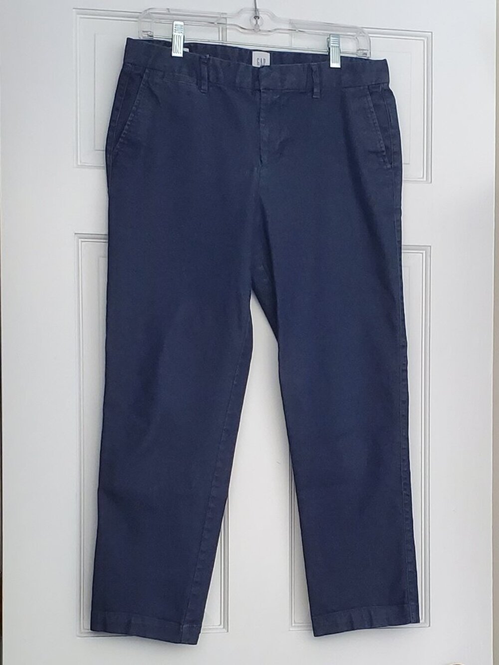 Gap Slim City Crop Blue Pants 8 Regular